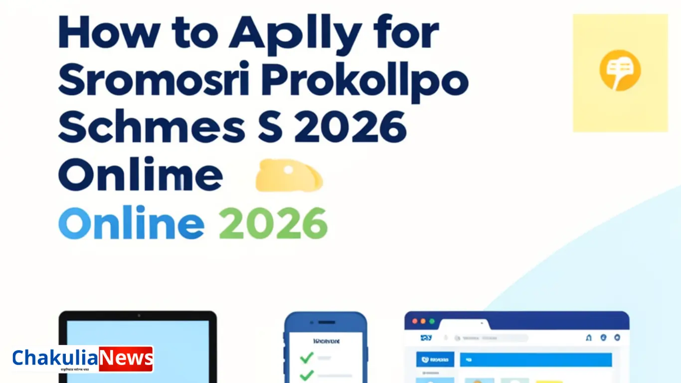 How to apply for sromosri prokolpo schemes online?