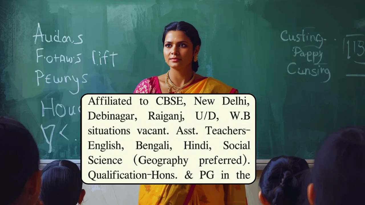 raiganj job 2026 teacher jobs