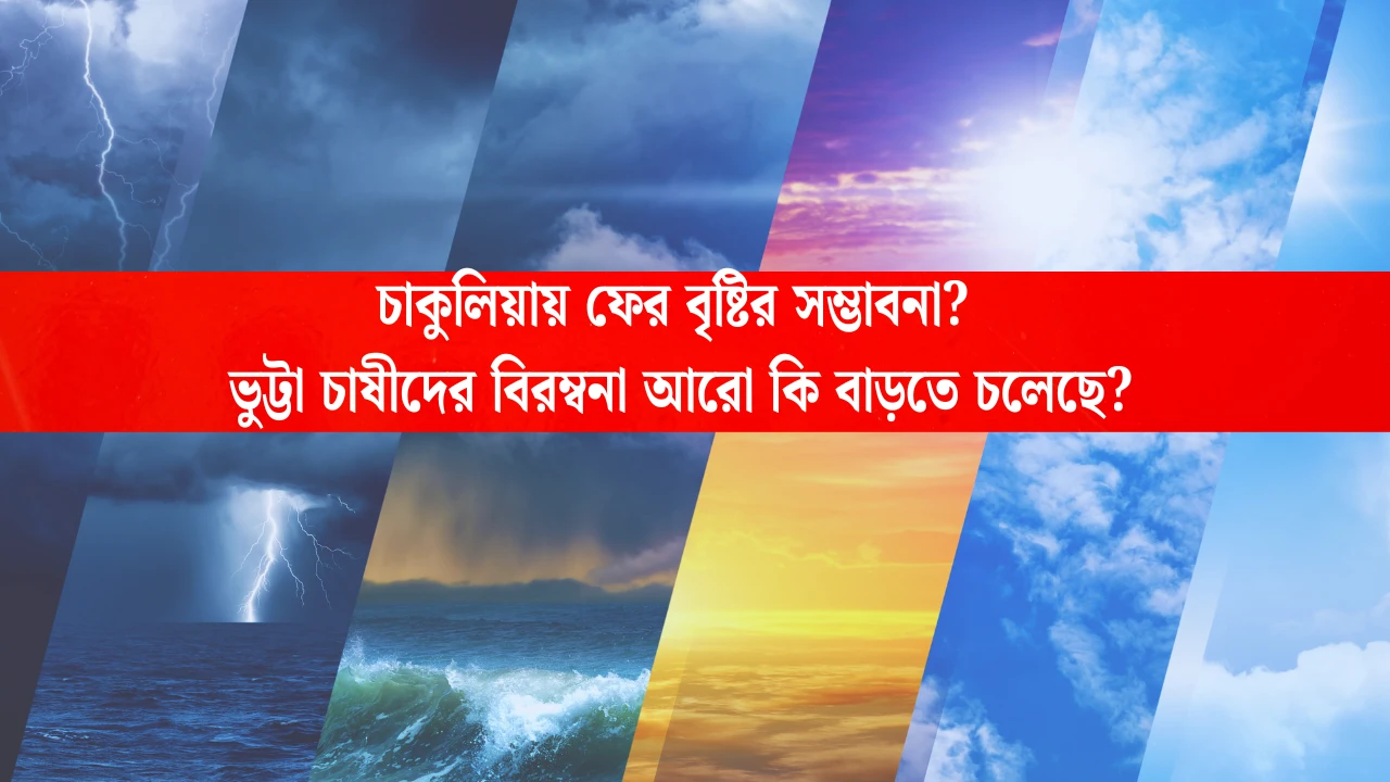 Chakulia weather April চাকুলিয়ায় ফের বৃষ্টির সম্ভাবনা? ভুট্টা চাষীদের বিরম্বনা আরো কি বাড়তে চলেছে?