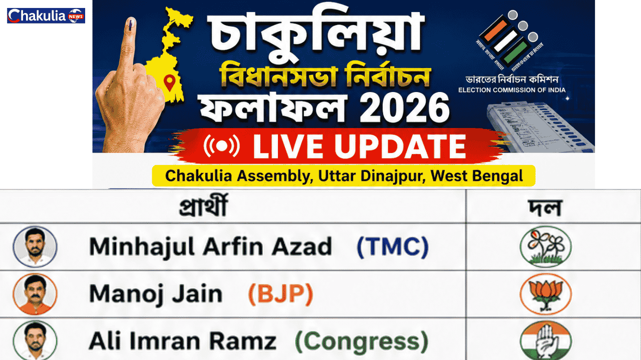 Chakulia West Bengal Election 2026 Result Live